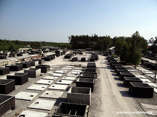 Szamba betonowe z certyfikatem Wołczyn - szeroki asortyment zbiorników